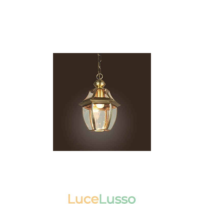 Lanterna classica tradizionale Mini stile lampadario elettrolitico