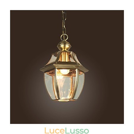 Lanterna classica tradizionale Mini stile lampadario elettrolitico Lanterna classica tradizionale Mini stile lampadario elettrolitico