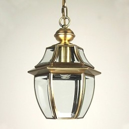 Lanterna classica tradizionale Mini stile lampadario elettrolitico
