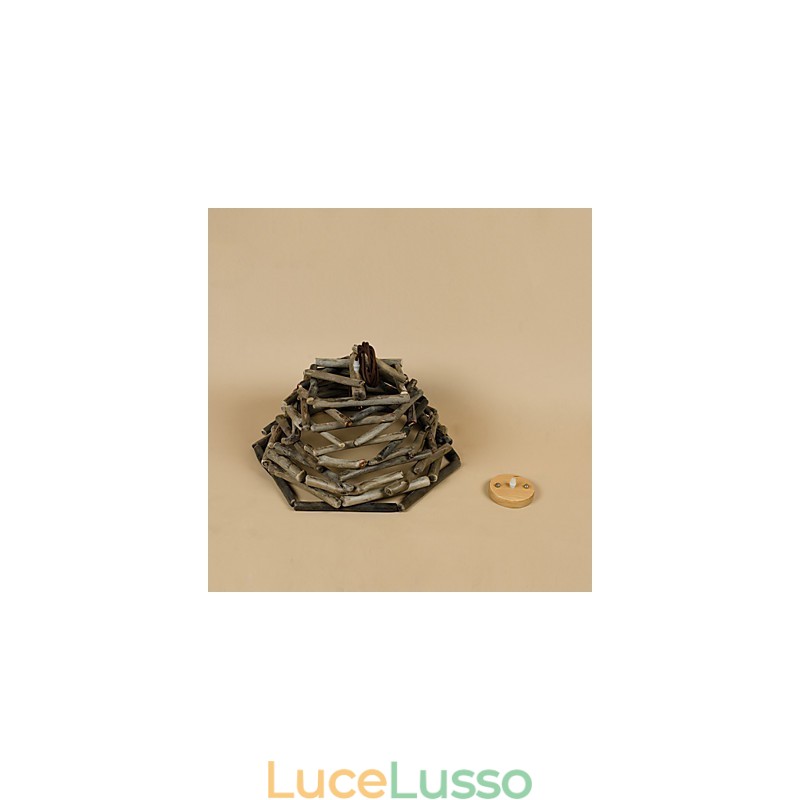 Retro Classiche Luci da soffitto in legno Lampade a sospensione semplici Lampada a sospensione da caffè