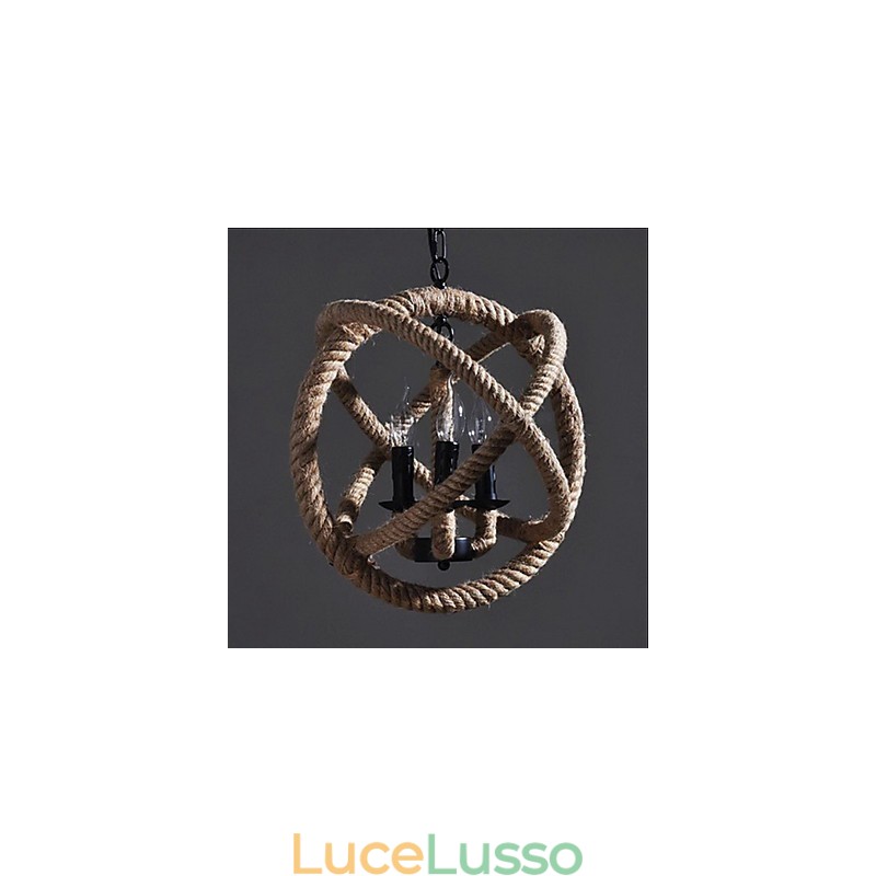 Lampade a sospensione tradizionali classiche rustiche Lodge vintage retrò country metallo