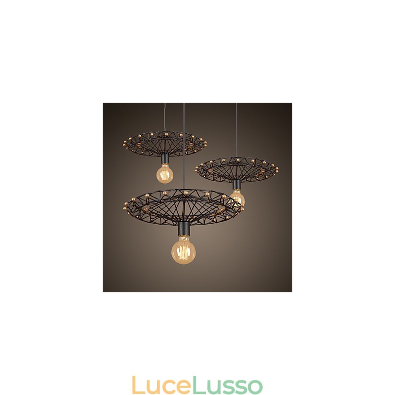 Retro Classic Metal Ceiling Lights Lampade a sospensione semplici Lampade a sospensione da bar