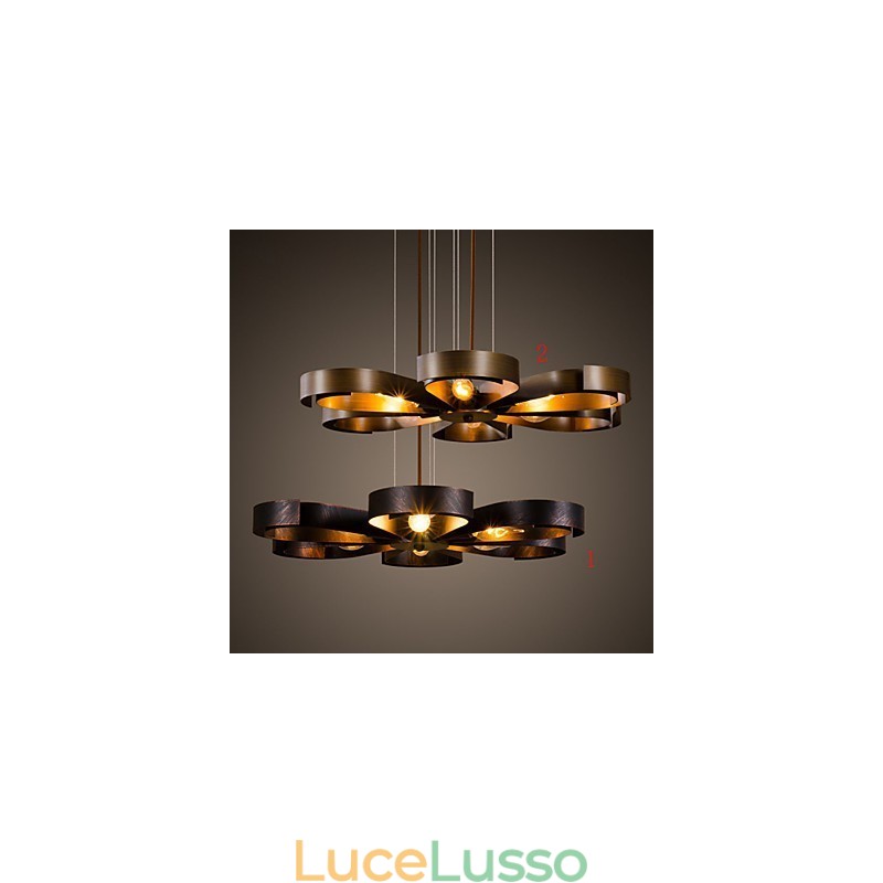 Retro Classic Metal Ceiling Lights Lampade a sospensione semplici Lampade a sospensione da bar