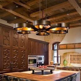 Retro Classic Metal Ceiling Lights Lampade a sospensione semplici Lampade a sospensione da bar