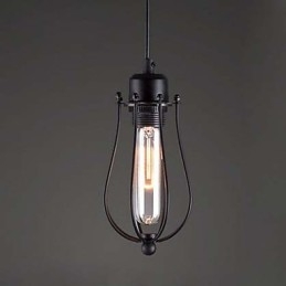 Piccole gabbie droplight Edison pasti lampada a sospensione di restauro nt modi luce lampadario caffè
