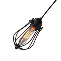 Piccole gabbie droplight Edison pasti lampada a sospensione di restauro nt modi luce lampadario caffè