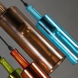 Luce diffusa Colore Ripristino modi antichi Bottiglia Droplight Lampada a sospensione