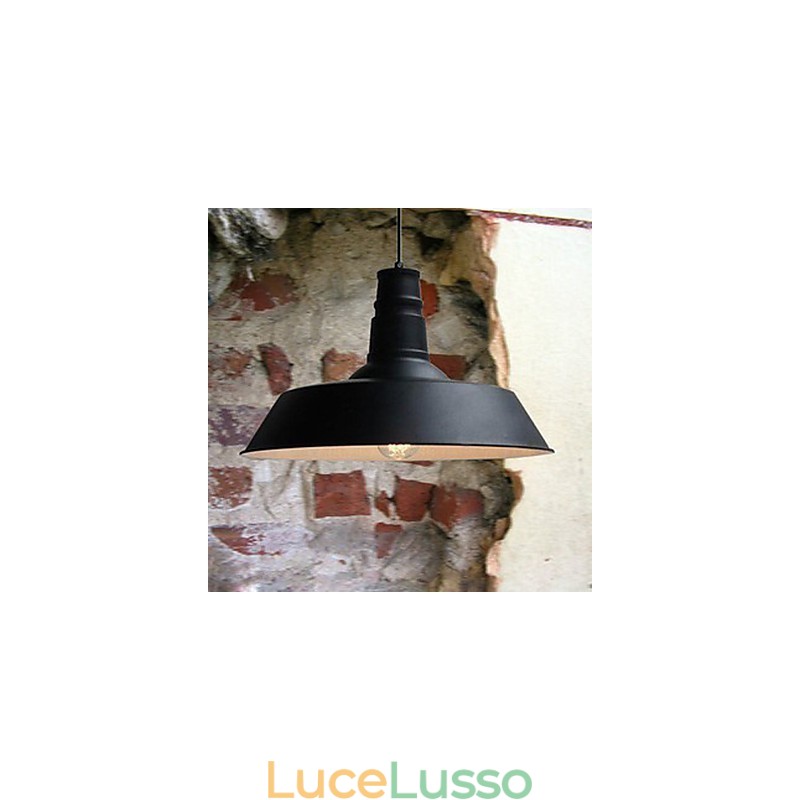 Loft Style Restoring Ancient Ways Art Studio Lampada a sospensione industriale a testa singola