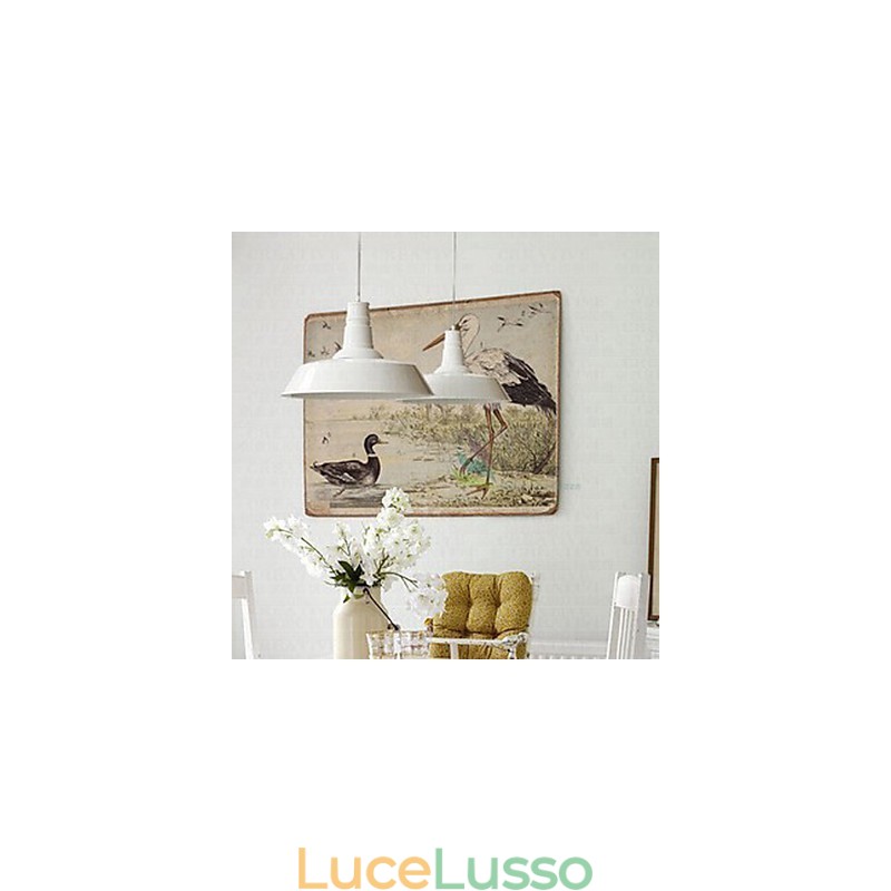 Loft Style Restoring Ancient Ways Art Studio Lampada a sospensione industriale a testa singola