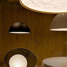 Lampada a sospensione moderna e contemporanea in stile mini ciotola