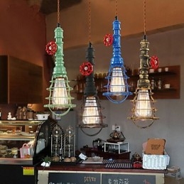 Lampada retrò americana Industrial Wind