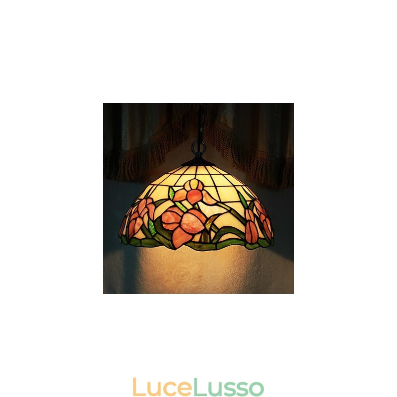 Lampada a sospensione in bronzo stile Bowl Mini
