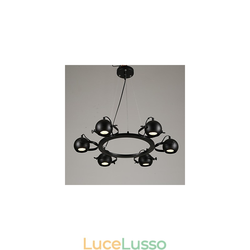 Lampadario vintage in ferro Lampadario creativo industriale a vento