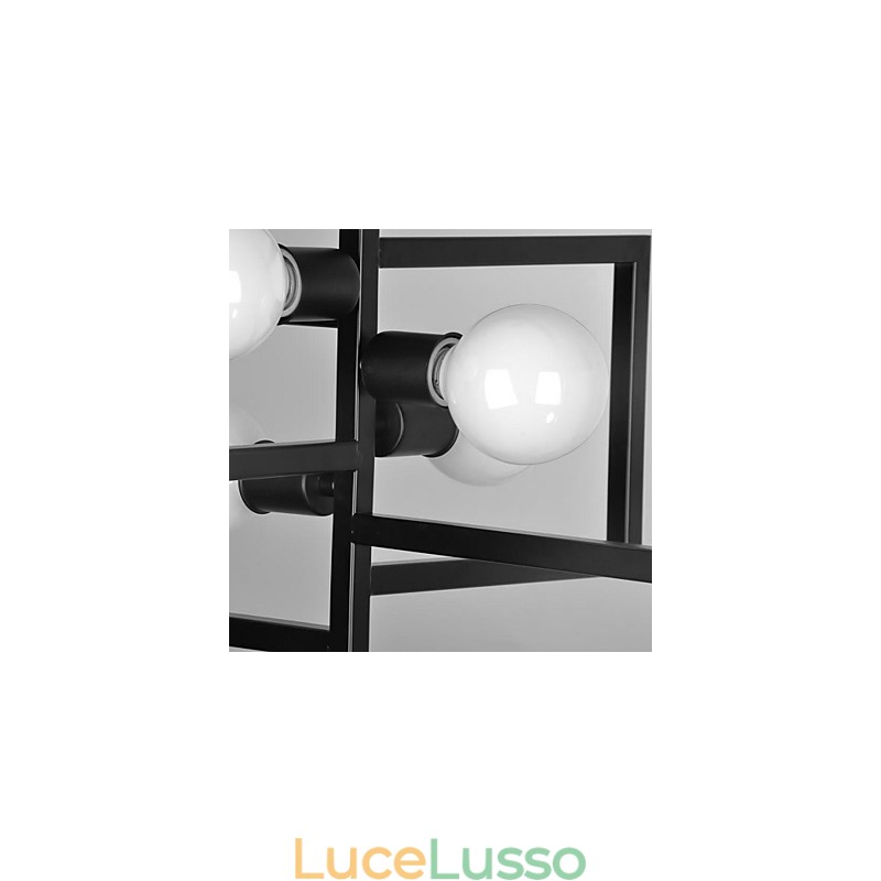 Lampada a sospensione in metallo con pittura country vintage per garage