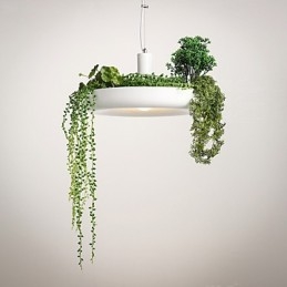 Lampada a sospensione decorativa moderna e contemporanea in bianco puro, design familiare