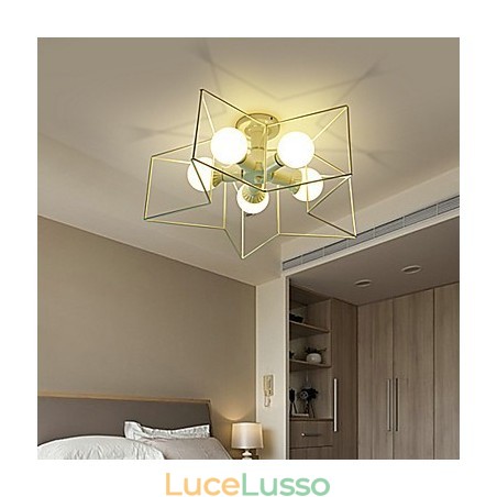 Lampada a sospensione in metallo con verniciatura vintage country da 3 W per garage Lampada a sospensione in metallo con verniciatura vintage country da 3 W per garage