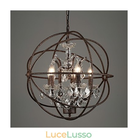 Lampadario Cristallo Tradizionale Classico Metallo Lampadario Cristallo Tradizionale Classico Metallo