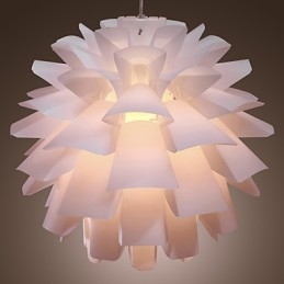 Lampada a sospensione moderna e contemporanea con globo retrò dipinto