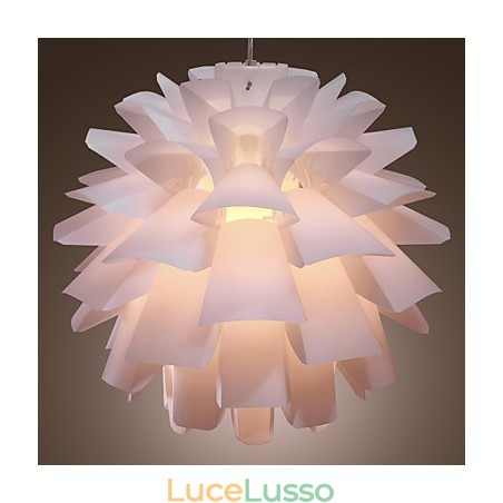 Lampada a sospensione moderna e contemporanea con globo retrò dipinto Lampada a sospensione moderna e contemporanea con globo retrò dipinto