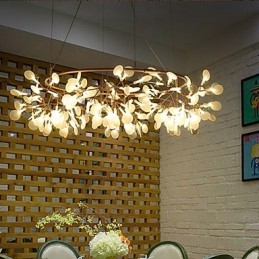 Lampadario in metallo ottone anticato Country Designers