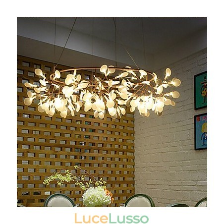 Lampadario in metallo ottone anticato Country Designers Lampadario in metallo ottone anticato Country Designers