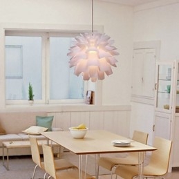 Lampada a sospensione moderna e contemporanea con globo retrò dipinto