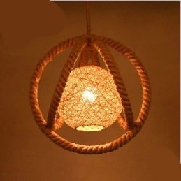 Il lampadario Retro Industrial Wind corda