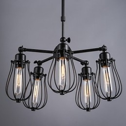 Retro Classic Metal Ceiling Lights Semplici lampade a sospensione Lampada a sospensione da bar