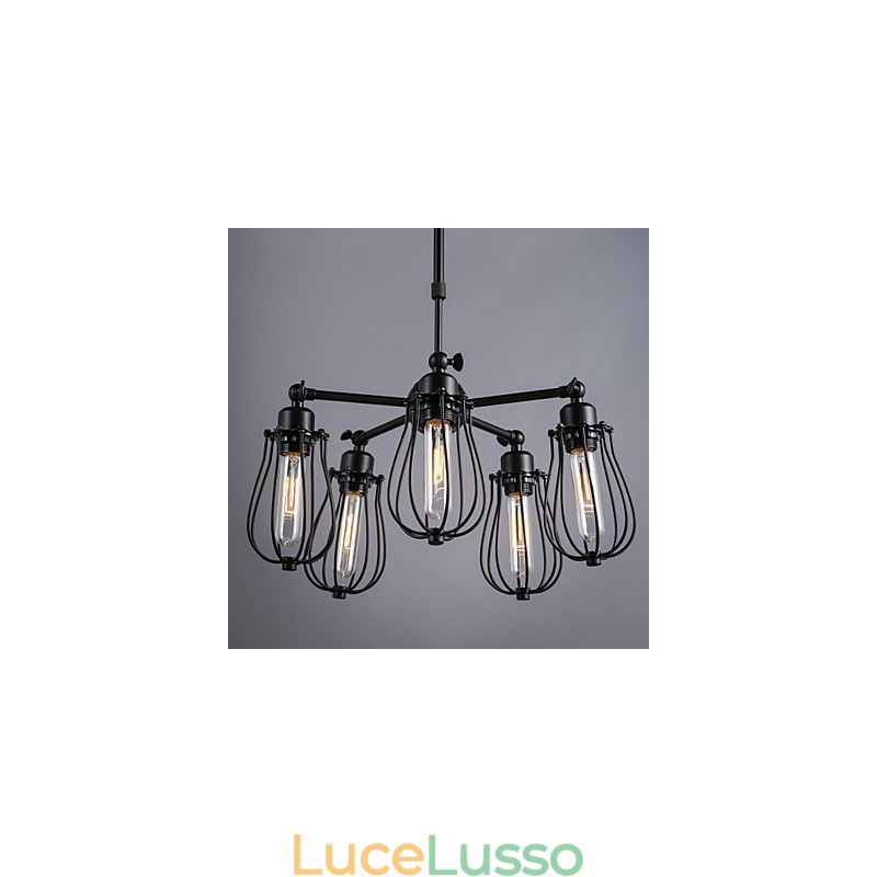 Retro Classic Metal Ceiling Lights Semplici lampade a sospensione Lampada a sospensione da bar