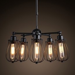 Retro Classic Metal Ceiling Lights Semplici lampade a sospensione Lampada a sospensione da bar