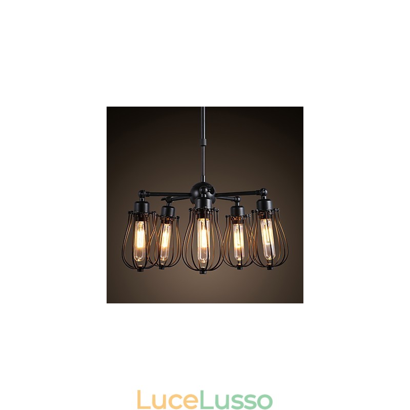 Retro Classic Metal Ceiling Lights Semplici lampade a sospensione Lampada a sospensione da bar