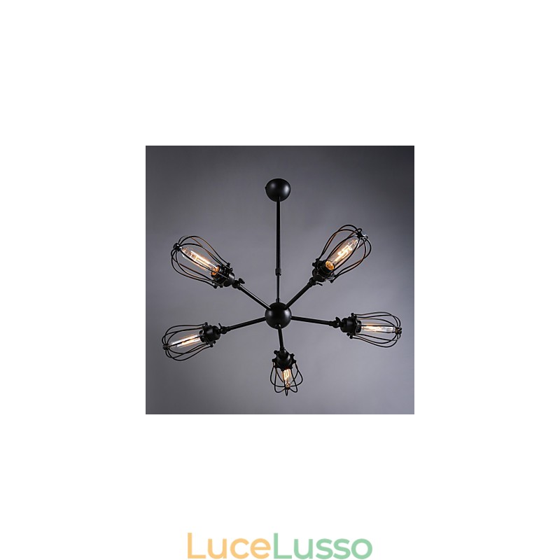 Retro Classic Metal Ceiling Lights Semplici lampade a sospensione Lampada a sospensione da bar