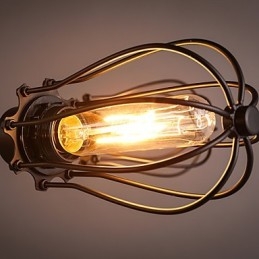 Retro Classic Metal Ceiling Lights Semplici lampade a sospensione Lampada a sospensione da bar