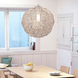 Lampada a sospensione moderna contemporanea Globe Mini Style Chrome