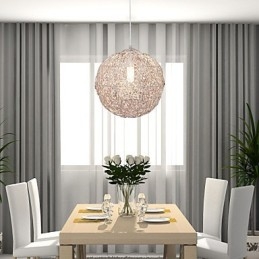 Lampada a sospensione moderna contemporanea Globe Mini Style Chrome