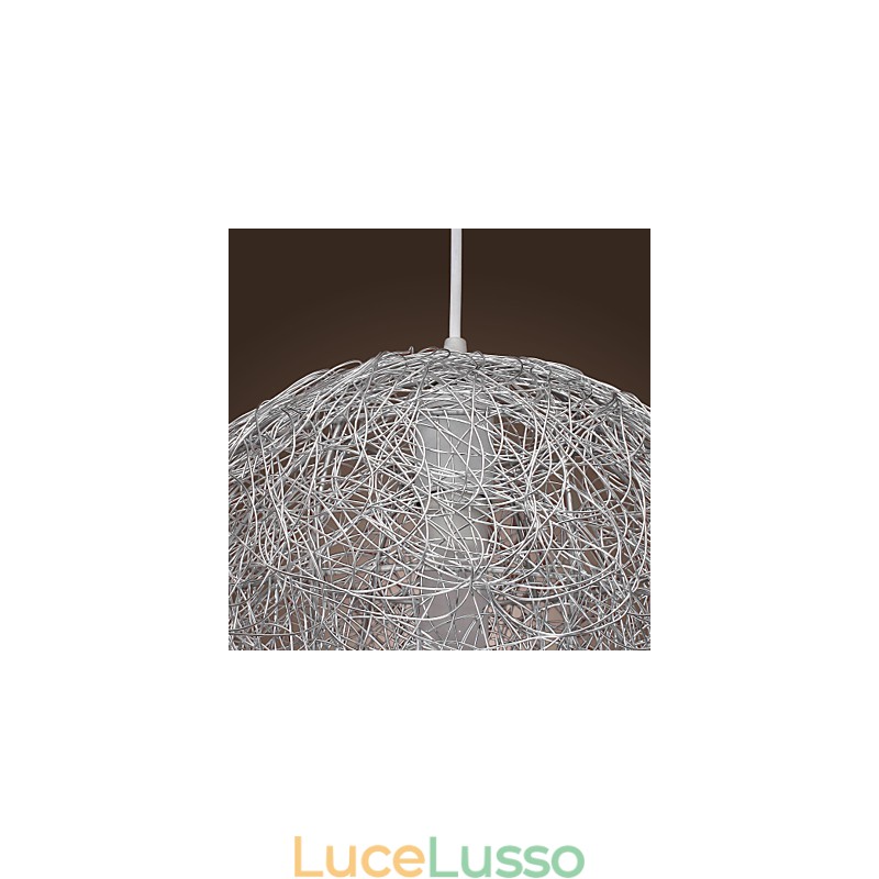 Lampada a sospensione moderna contemporanea Globe Mini Style Chrome