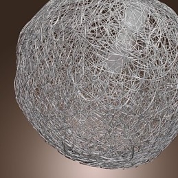 Lampada a sospensione moderna contemporanea Globe Mini Style Chrome