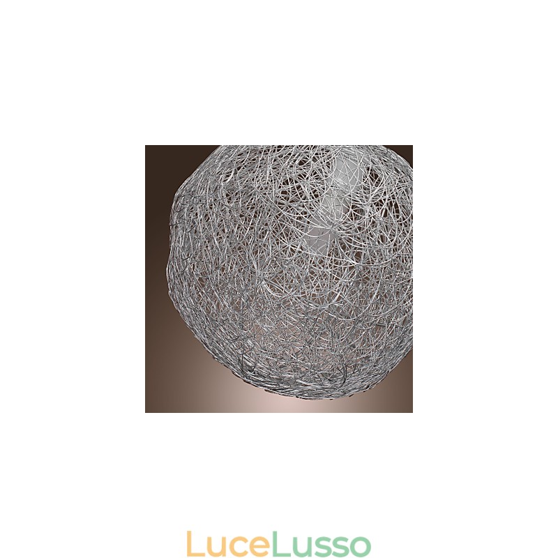 Lampada a sospensione moderna contemporanea Globe Mini Style Chrome