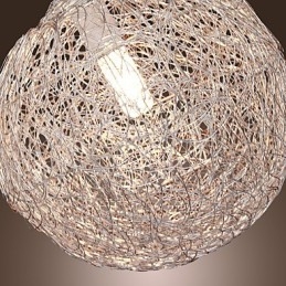 Lampada a sospensione moderna contemporanea Globe Mini Style Chrome