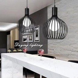 Lampadario in ferro battuto per pasti, bar, negozi, granate, lucernari