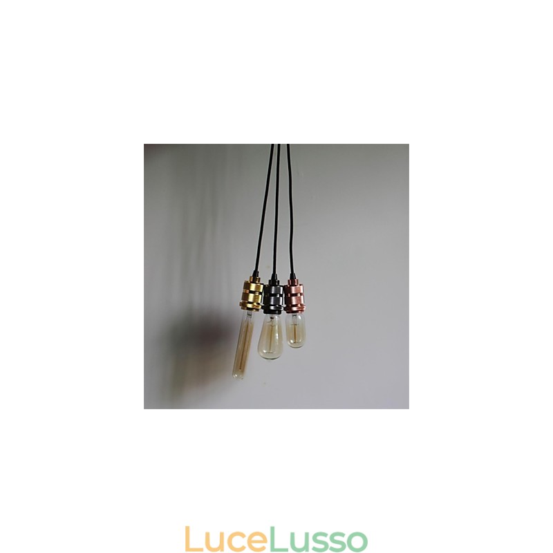 Pendente semplice retrò americano placcato in rame