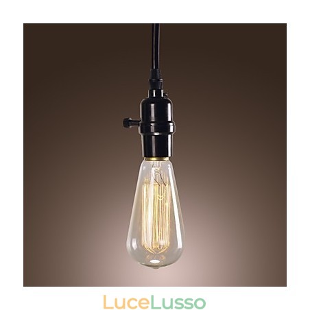 Lampada a sospensione in stile mini vintage classico tradizionale Lampada a sospensione in stile mini vintage classico tradizionale