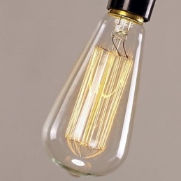 Lampada a sospensione in stile mini vintage classico tradizionale