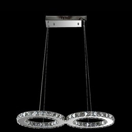 Lampadario a sospensione in cristallo per soffitto