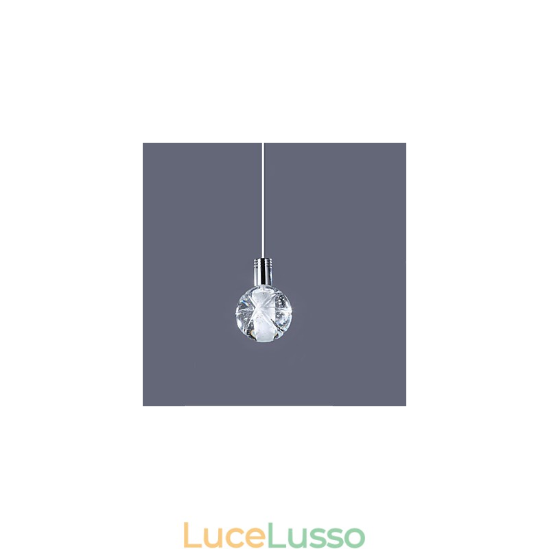 Lampadario in vetro di cristallo 1 Ave