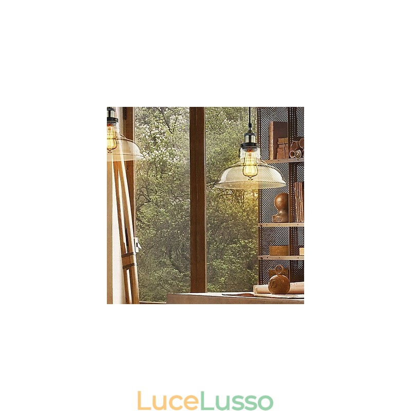 Lampade a sospensione tradizionali classiche vintage retrò in metallo