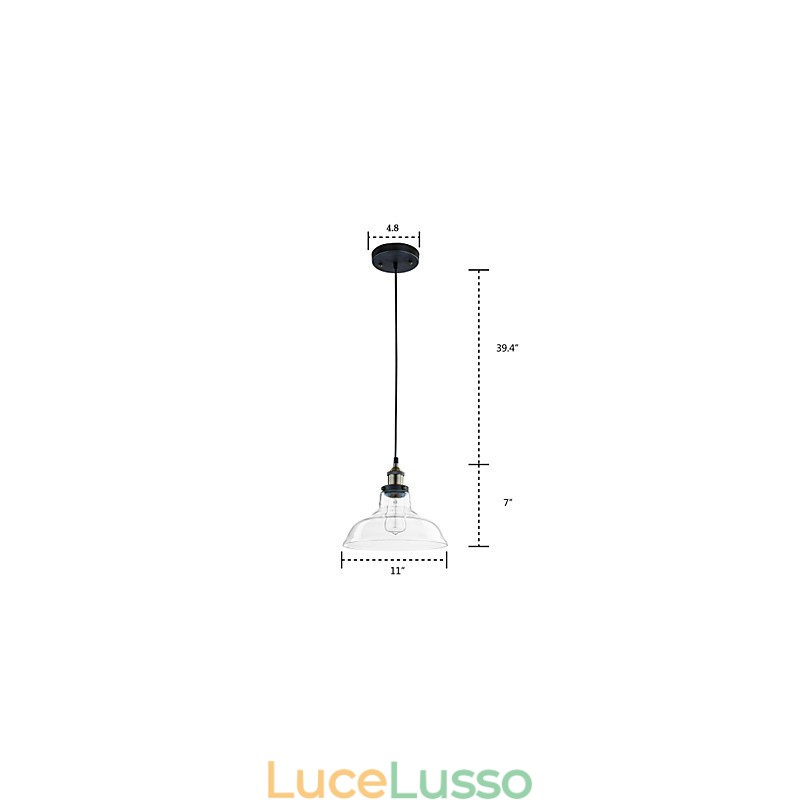 Lampade a sospensione tradizionali classiche vintage retrò in metallo