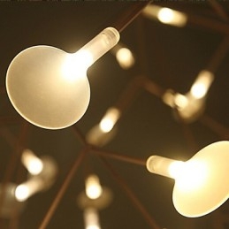 Lampadario in metallo ottone anticato Country Designers