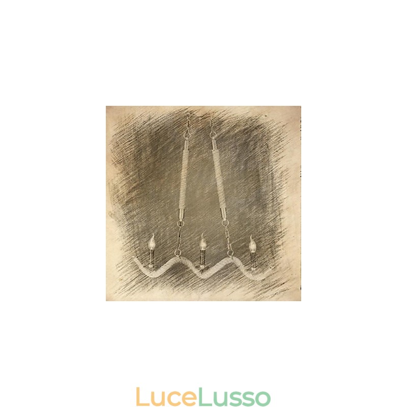 Lampada a sospensione in metallo ottone antico rustico classico tradizionale Lodge Vintage Retro Country