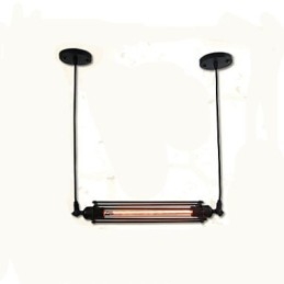 Lampadario retrò Loft Lampada a sospensione Lampada classica vintage Lampada in metallo country